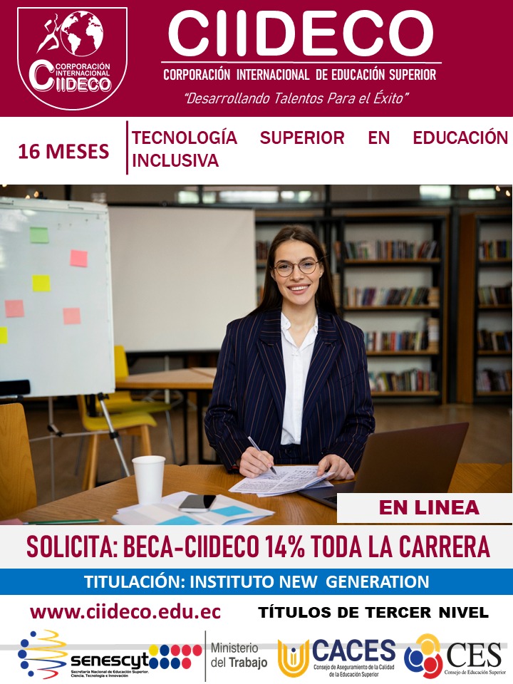 Tecnólogo en Asistencia en Educación Inclusiva