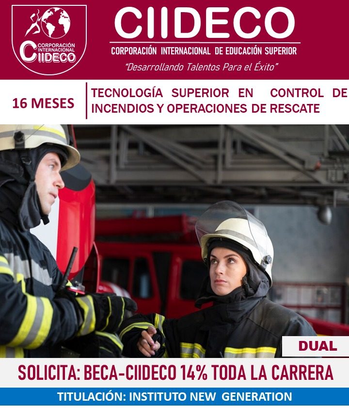 Tecnólogo en Control de Incendios y Rescate