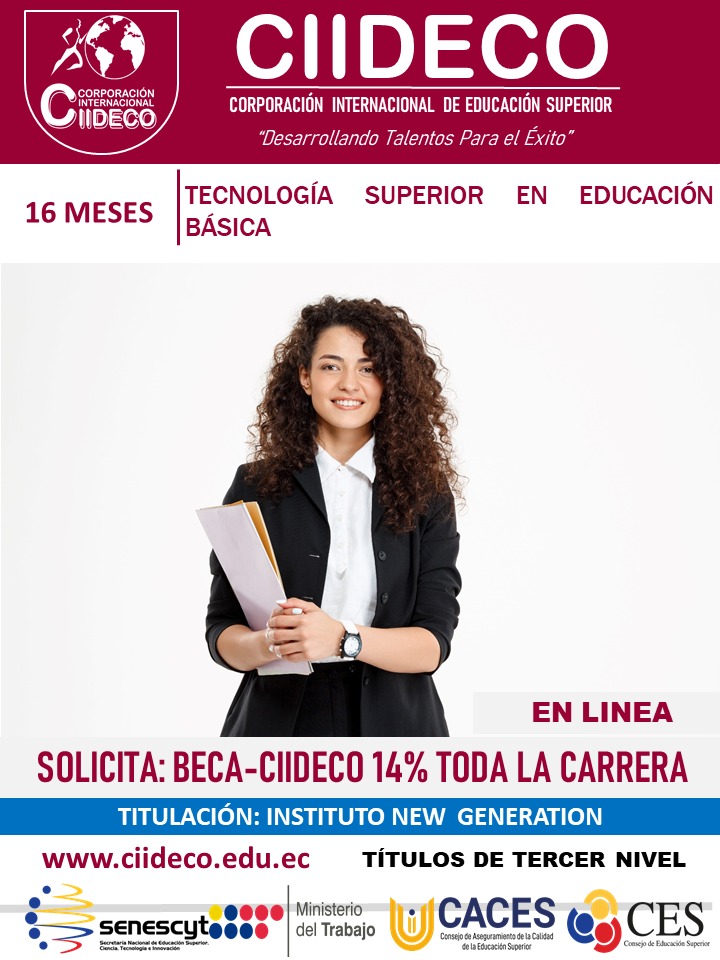 Tecnólogo en Educación Básica